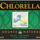Source Naturals Yaeyama Chlorella 200mg 300 Tablets