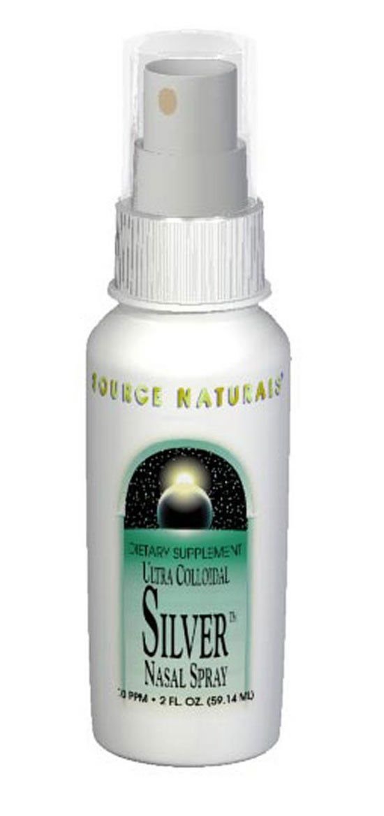 Source Naturals Ultra Colloidal Silver Nasal Spray 10 ppm, 1 Ounce