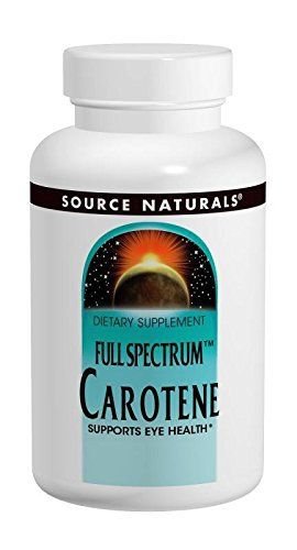 SOURCE NATURALS Carotene Full Spectrum Soft Gel 30 Count