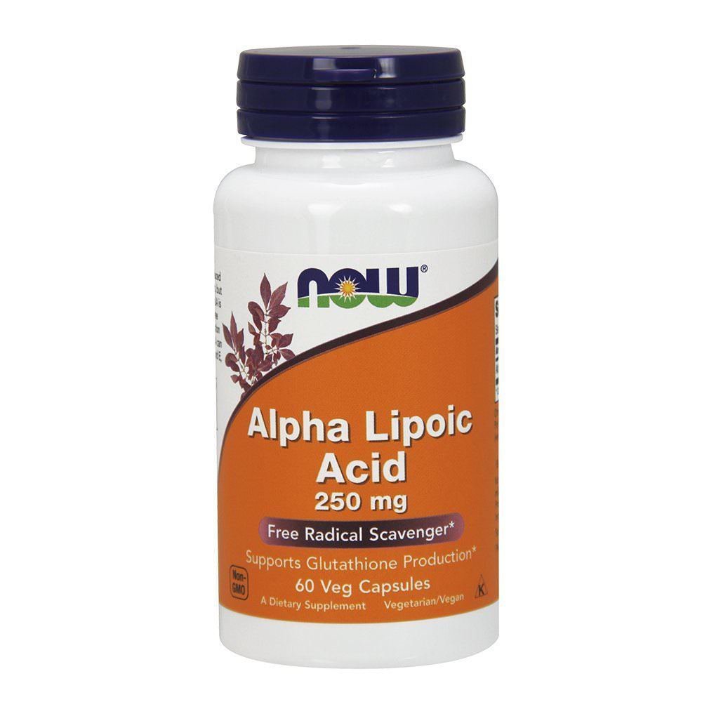 Alpha Lipoic Acid 250mg 60 Vcaps NOW Foods
