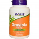 Graviola 500mg 100 Caps NOW Foods