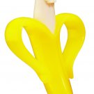 Baby Banana Infant Training Toothbrush and Teether Yellow