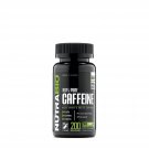 NUTRABIO CAFFEINE 200mg 150caps - 100% Pure Boost Energy & Mental Alertness