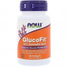 GlucoFit 60 Softgels by Now Foods
