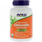 Organic Chlorella Pure Powder 4 Oz NOW Foods