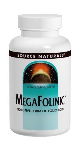 Source Naturals MegaFolinic 800mcg 60 tablet