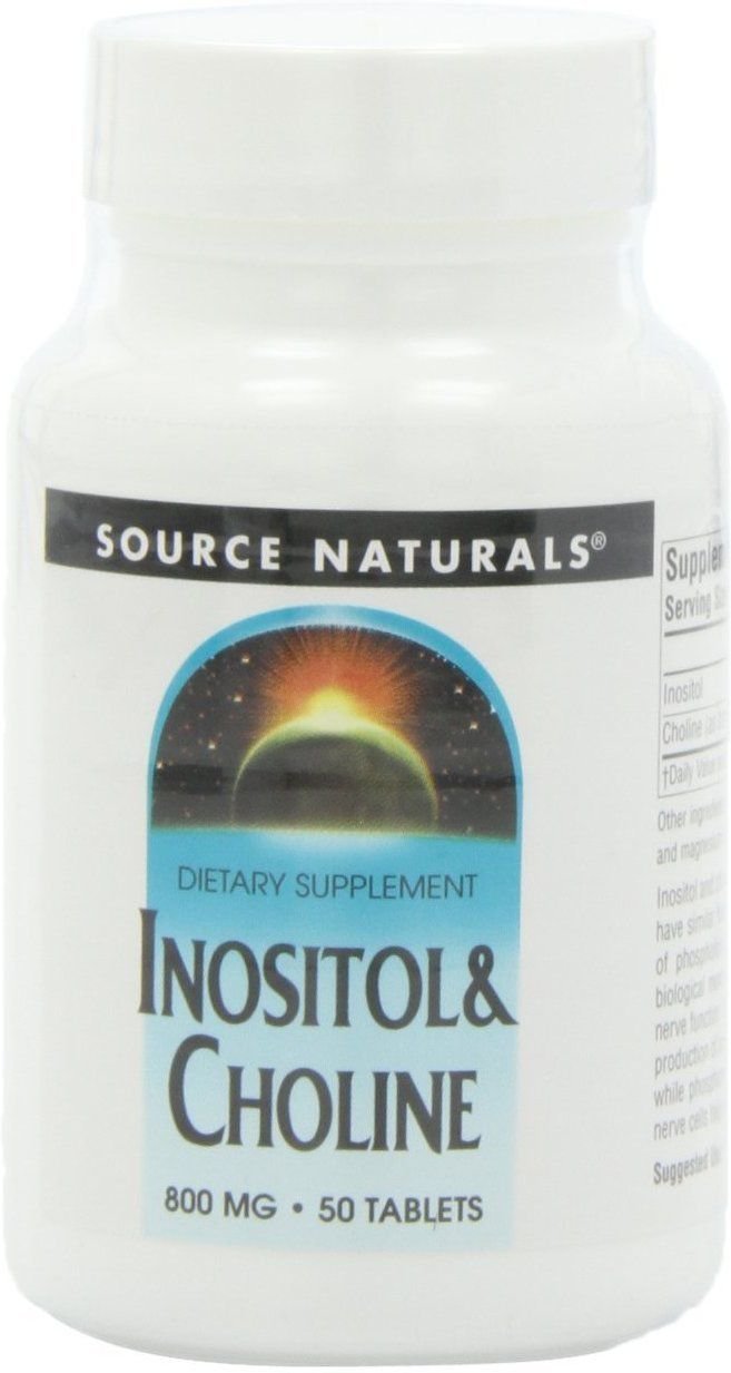 Source Natural sInositol & Choline, 50 tablet