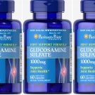 Puritan's Pride Glucosamine Sulfate 1000mg 60 Capsules Expiration 05/18 (3 Pack)