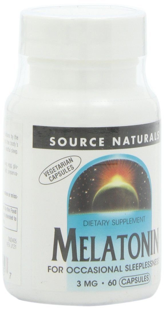 Melatonin 3 mg 60 Vegetarian Capsules 1