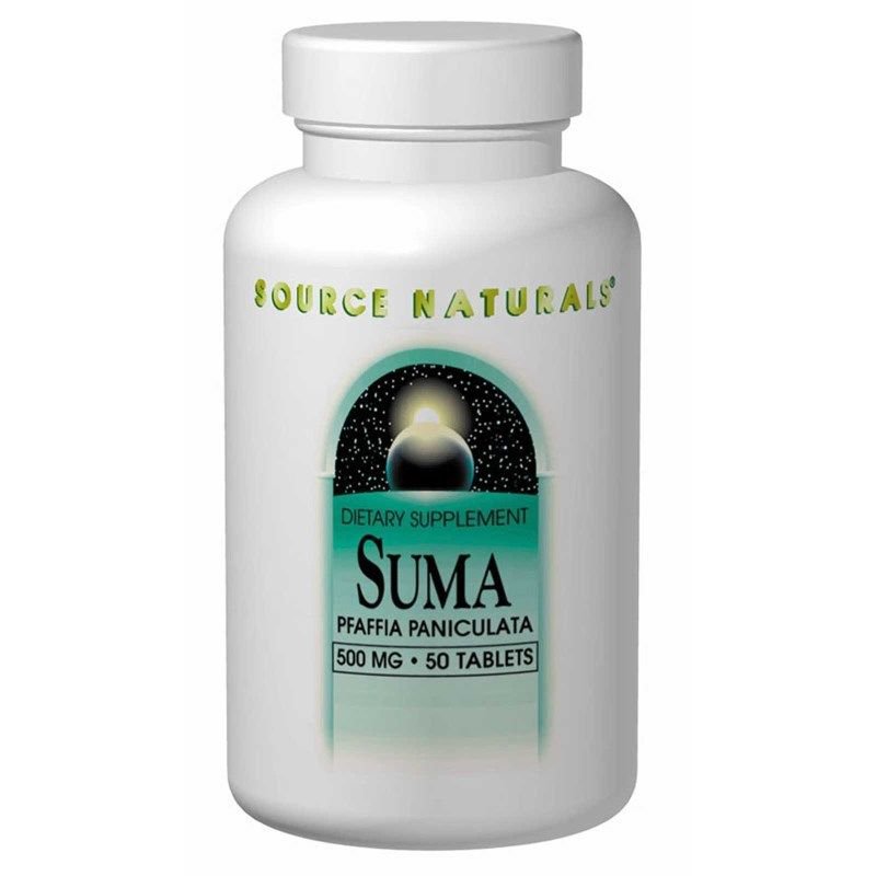 Suma, Source Naturals,500mg, 50 tablet