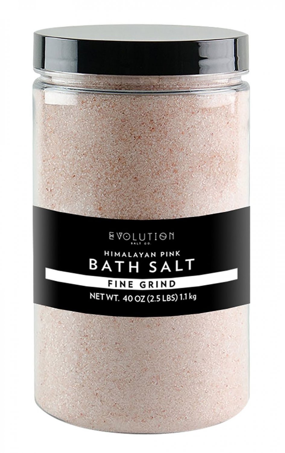 Evolution Salt - Bath Crystal Himalayan Salt Fine Grind 40 oz