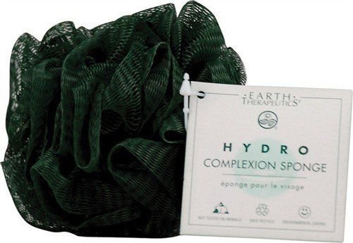 Earth Therapeutics Hydro Complexion Sponge-Dark Green