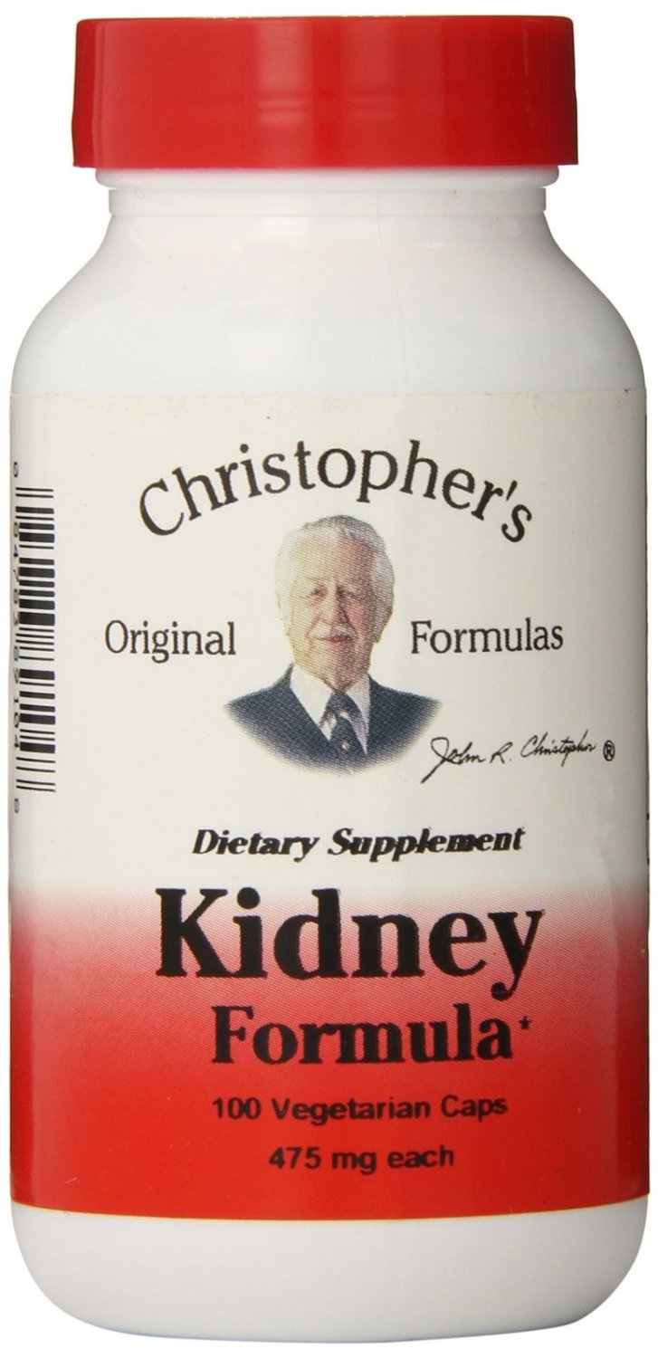 Dr. Christopher's Original Formulas Kidney Formula Capsules 475 mg 100 Count