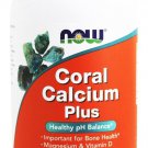 Coral Calcium Plus 250 Veg Capsules NOW Foods