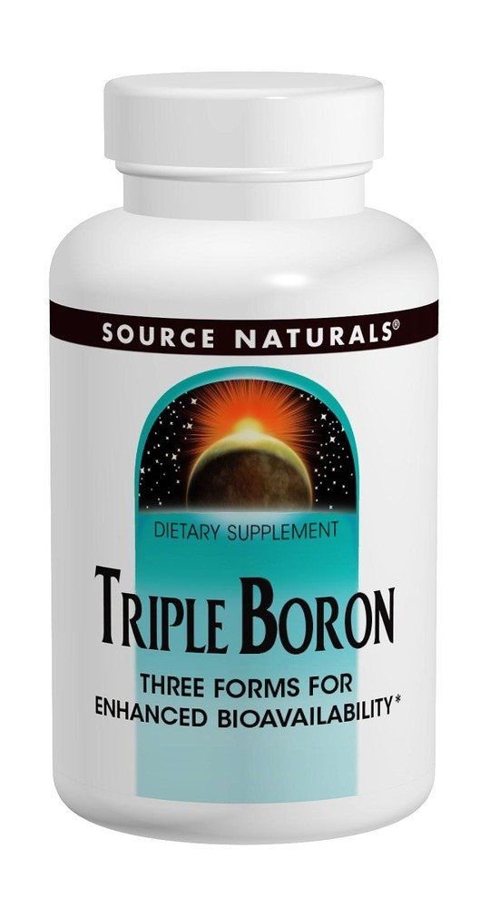 Triple Boron Source Naturals Inc. 100 Caps