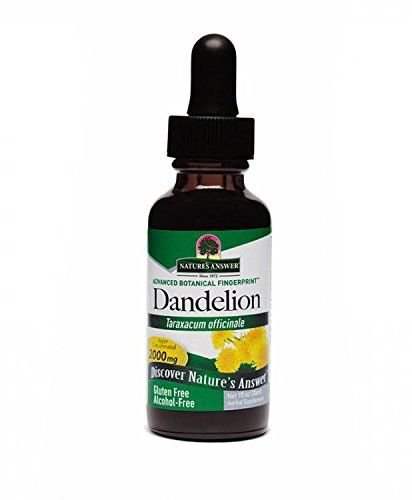Nature's Answer Dandelion Root with Organic Alcohol 1-Fluid Ounce