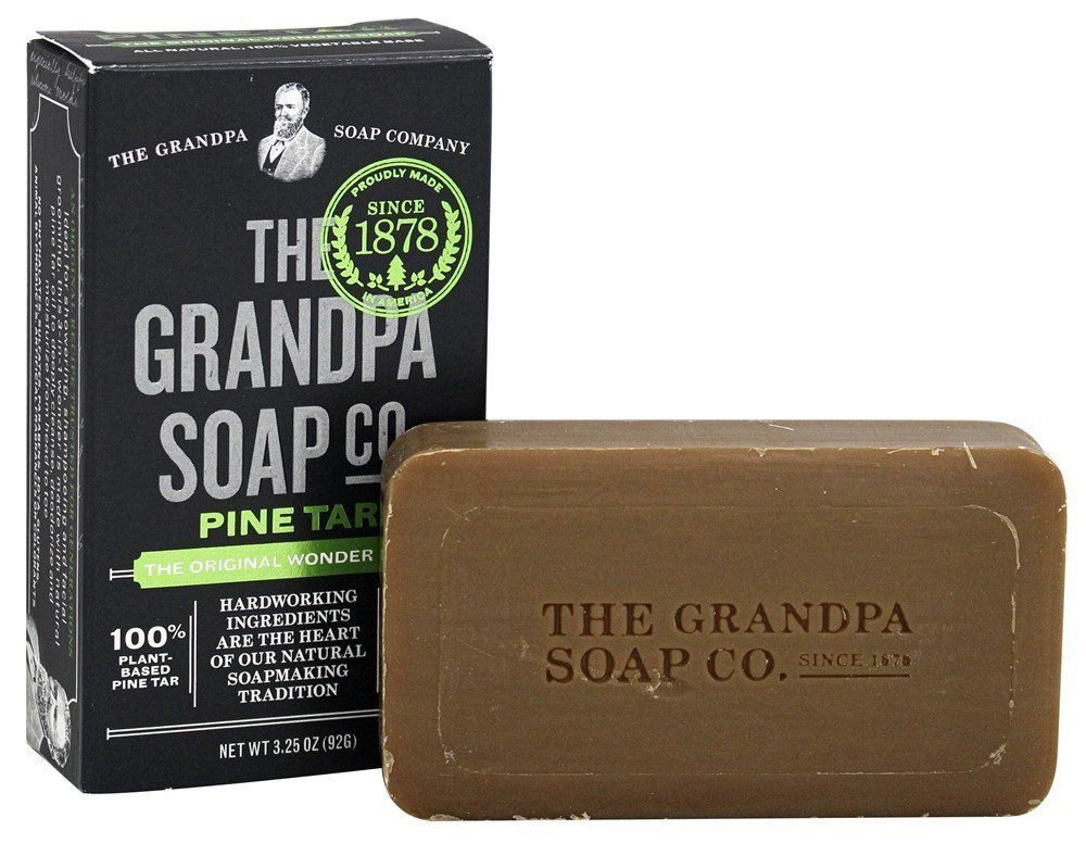 Grandpas Soap Bar Pine Tar 3.25 oz