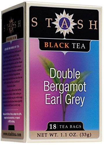 Stash Double Bergamot Earl Grey Black Tea Tea bags 18 ct