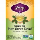 Yogi Tea Green Pure Decaf 16 Count