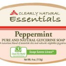 Clearly Natural Bar Soap Peppermint 4 oz