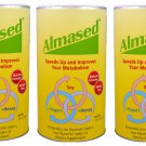 3x Almased - Multi-Protein Synergy Diet Powder - 17.6 oz.