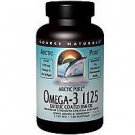 Omega-3 1125 Enteric Coated Fish Oil, 120 Soft gels by Source Naturals (Pack 3)