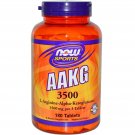 Now Foods AAKG 3500 - 180 Tabs 2 Pack