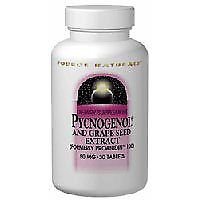 Pycnogenol 50 MG 120 Tabs by Source Naturals (Pack of 2)