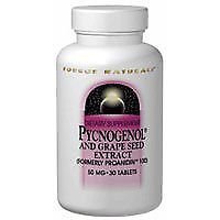 Pycnogenol 25 MG 120 Tabs by Source Naturals (Pack of 2)