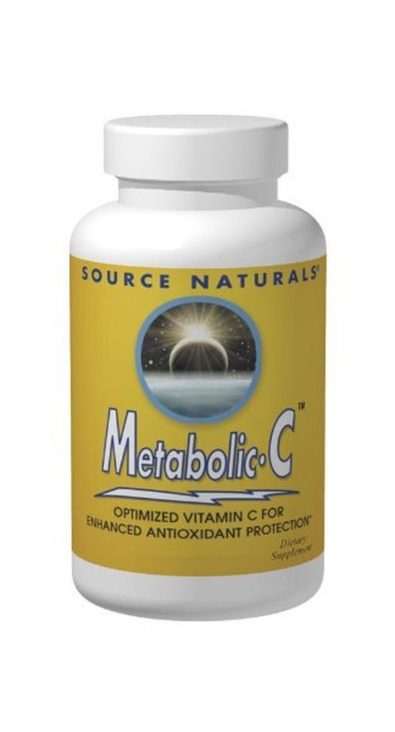 Source Naturals Metabolic C 1000mg, Optimized Vitamin C for Enhanced Antioxid...
