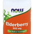 Elderberry Extract 500mg 60 Vcaps NOW Foods