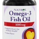 Natrol - Omega-3 Fish Oil Lemon Flavor 1000 mg. - 150 Softgels