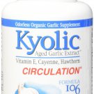 Kyolic Formula 106 Aged Garlic Extract Circulation (100-Capsules) 100 Capsules