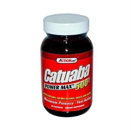 Action Labs - Catuaba Power Max 500 mg 60 Capsules