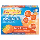 Emergen-C Immune+ (30 Count Super Orange Flavor)  0.33 Ounce Packets