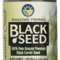 Amazing Herbs Black Ground Seed Jar 4 Fluid Ounce