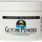 Source Naturals Glycine Powder For Protein Synthesis and Energy Generation 8 oz