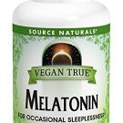 SOURCE NATURALS Vegan True Melatonin 2.5 Mg Orange Lozenge 60 Count