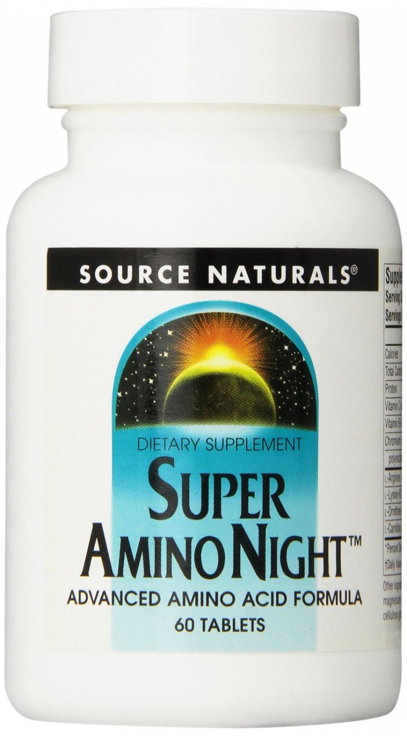 Source Naturals Super Amino Night Advanced Amino Acid Formula 60 Tablets