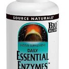 Source Naturals Essential Enzymes 500 Mg Vegetarian Capsules 120-Count