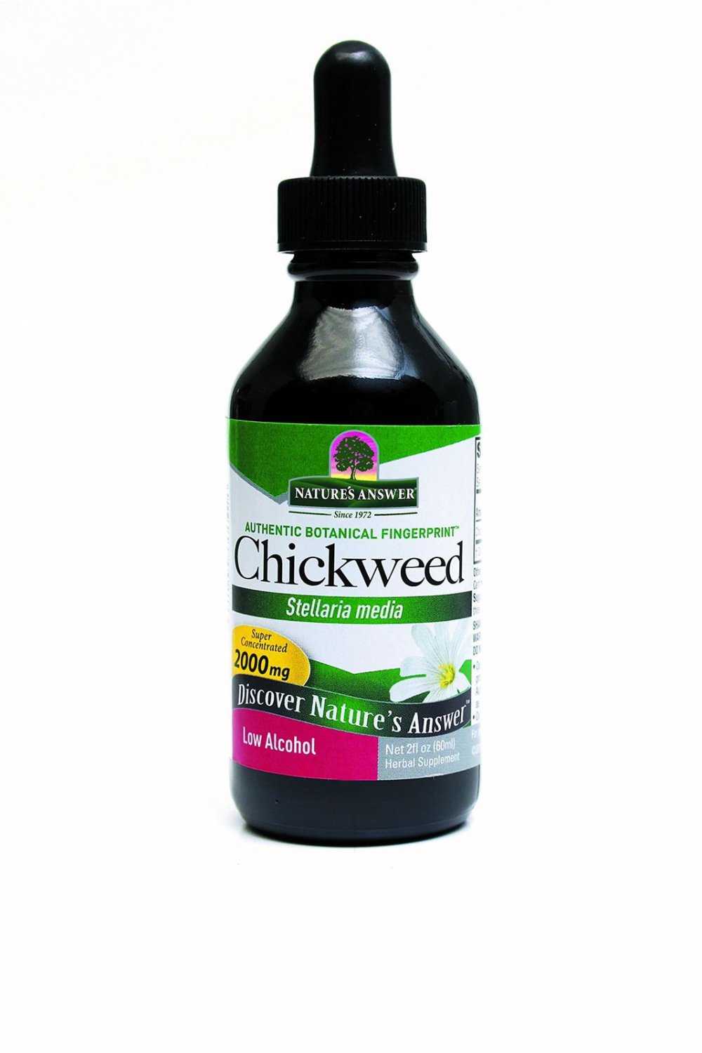 Nature's Answer Chickweed Herb with Organic Alcohol 2-Fluid Ounces
