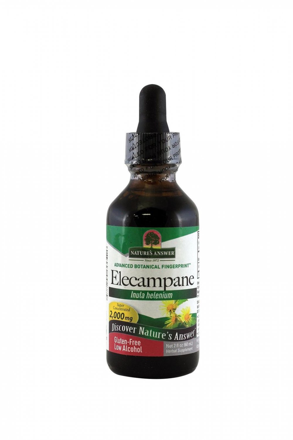 Nature's Answer Elecampane Root with Low Alcohol 2-Fluid Ounces