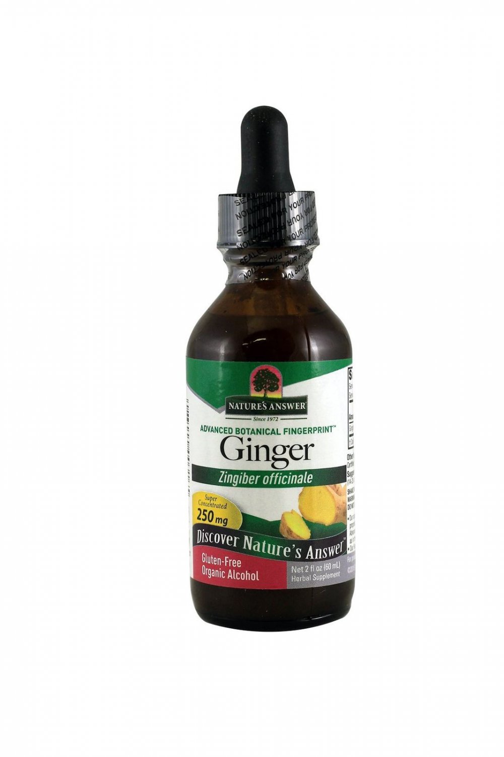 Nature's Answer Ginger with Organic Alcohol 2-Fluid Ounces