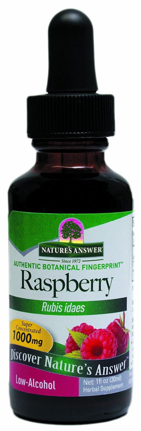 Nature's Answer Alcohol-Free Raspberry Leaf 1-Fluid Ounce