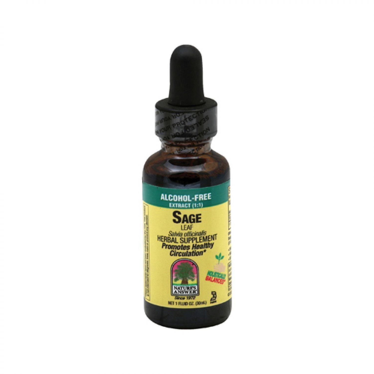 Natures Answer Sage, Alcohol-Free