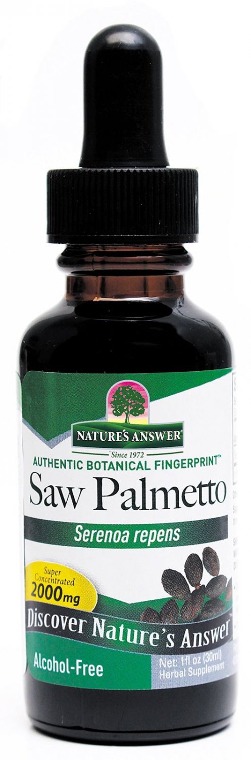 Nature's Answer Alcohol-Free Saw Palmetto Berry 1-Fluid Ounce 1-Ounce