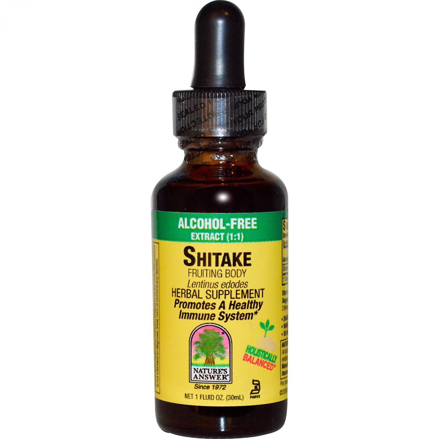 Nature's Answer Shiitake Fruiting Body -- 1 fl oz