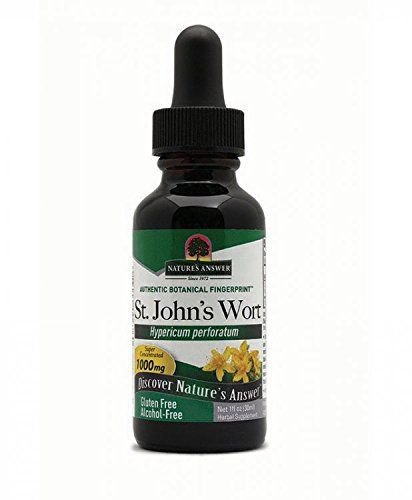 Nature's Answer Alcohol-Free St. John's Wort Young Flowering Tops 1-Fluid Ounce