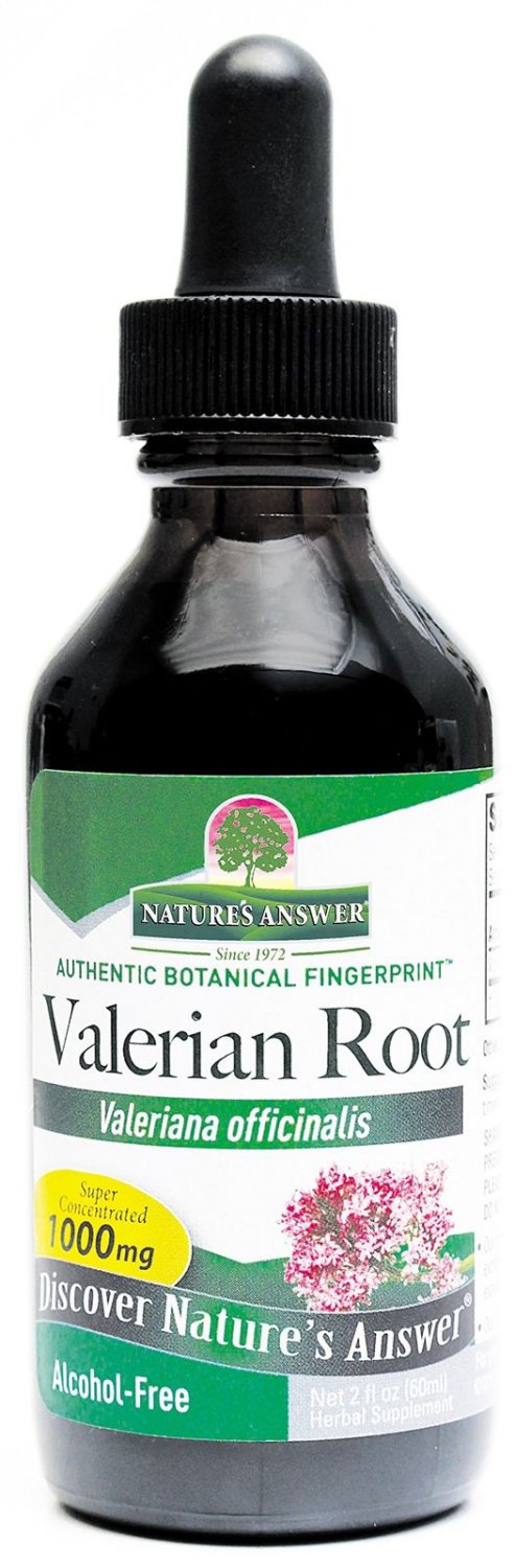 Nature's Answer Alcohol-Free Valerian Root 2-Fluid Ounces