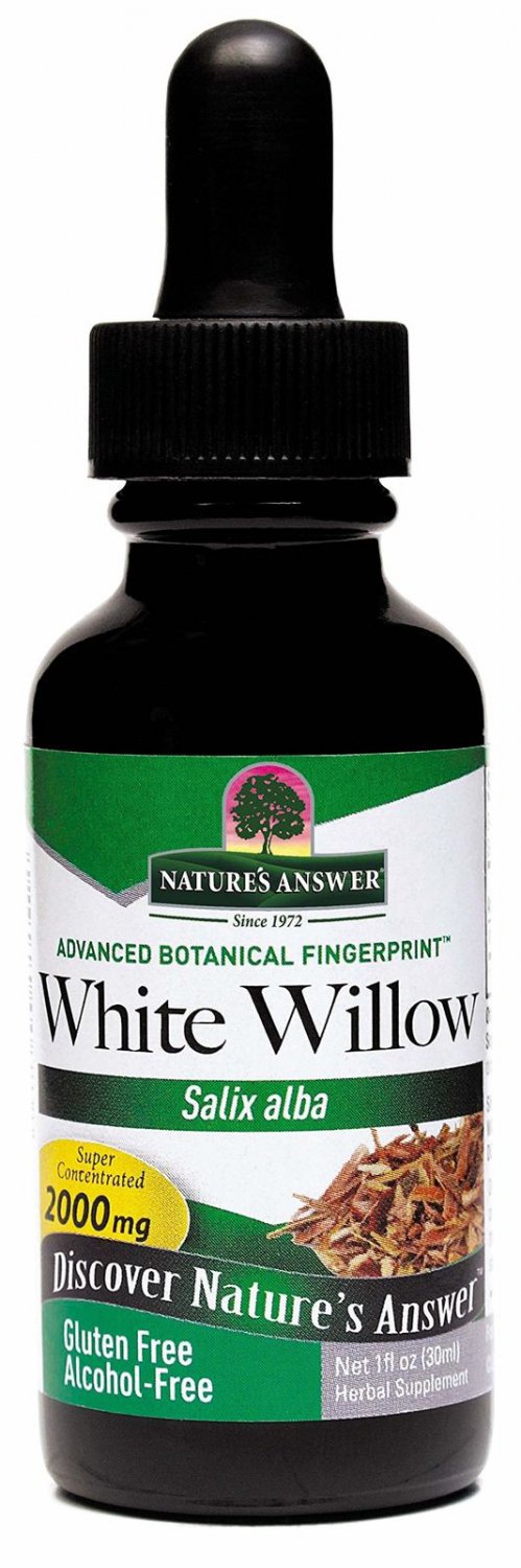 Nature's Answer Alcohol-Free White Willow Bark 1-Fluid Ounce